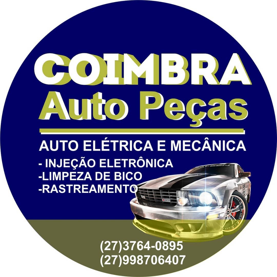 COIMBRA AUTO PEÇAS E MECÂNICA RUA MARTINS 103, B. CAMILO COLA, ENFRENTE   ÁREA DA TÁBUA LASCADA Tels. (27) 3764-0895 ou 9 9870-6407